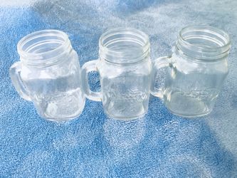 3 Glass Mugs