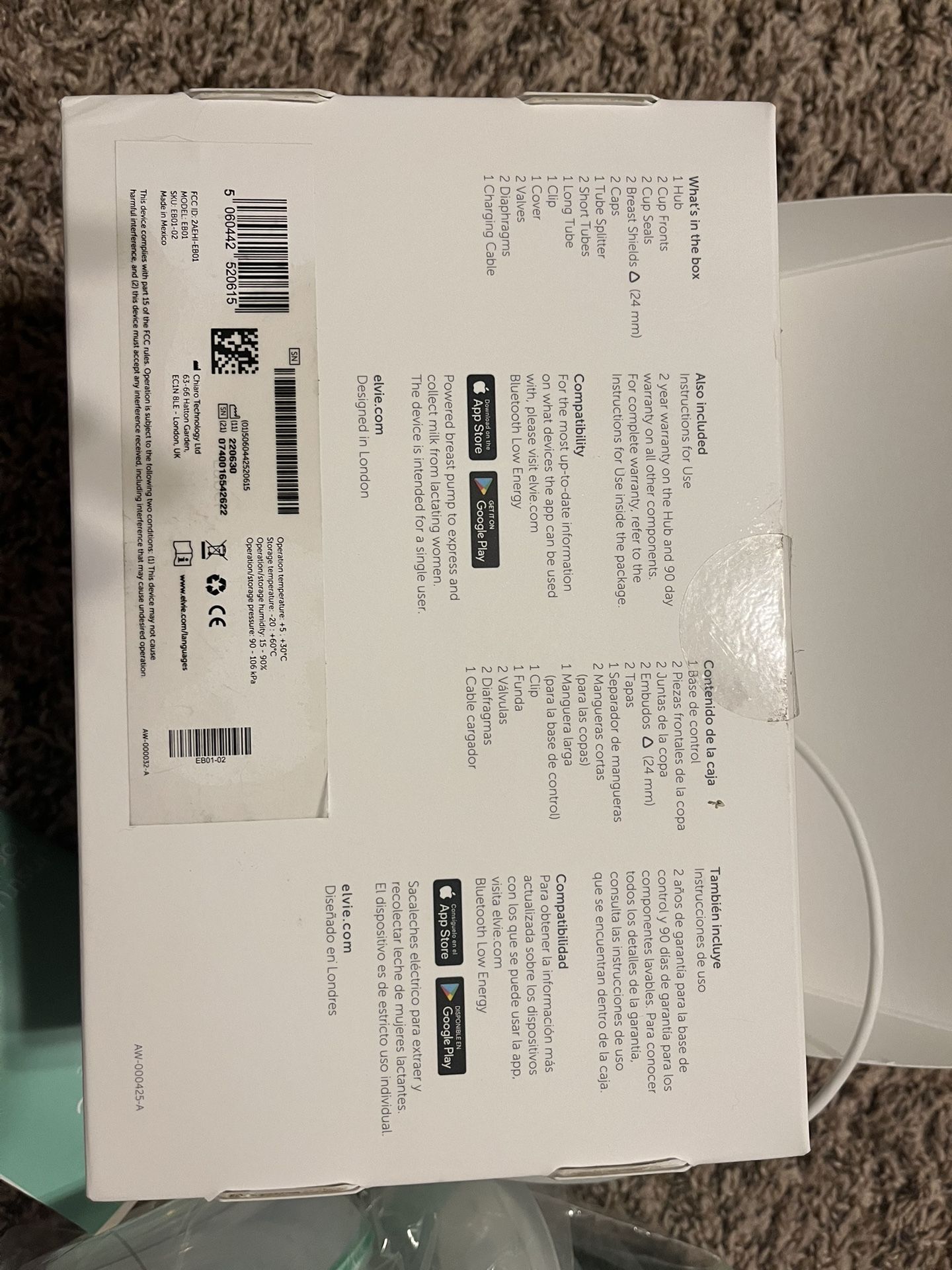 Elvie Stride Breast Pump Never Used