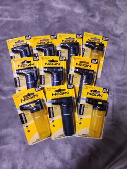 Brand New Neon Refillable Multi-Purpose Torch Lighters – $5