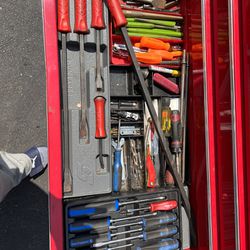 Snap On Tool Box And Tools