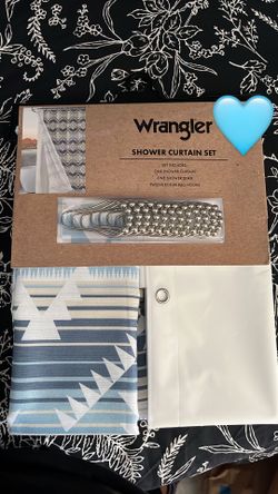 Wrangler shower curtain