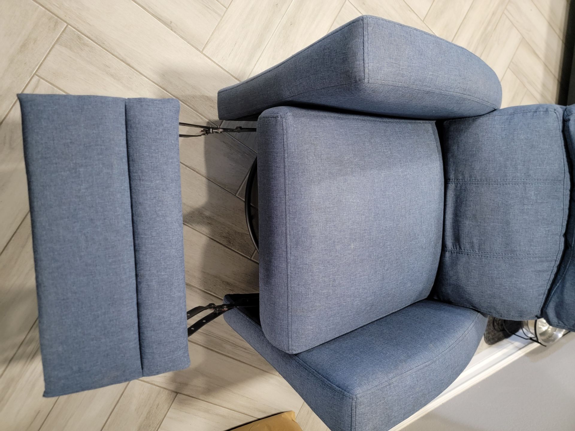 Blue Recliner