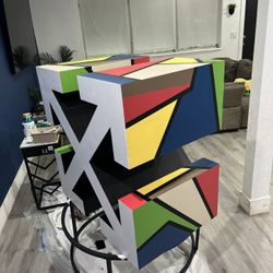 Custom OFF-White Table 