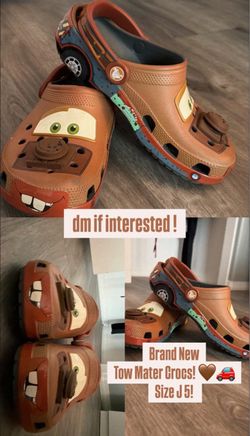 Tow Mater Crocs