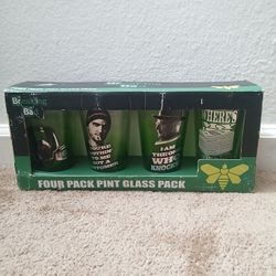 Breaking Bad Four Pack Pint Glass