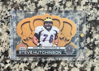 2001 Steve Hutchinson Rookie /1750 Pacific Crown Royale
