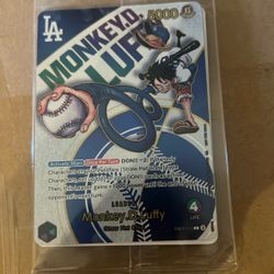 One Piece X LA Dodger Collab Promo  Monkey D Luffy 7/3/25