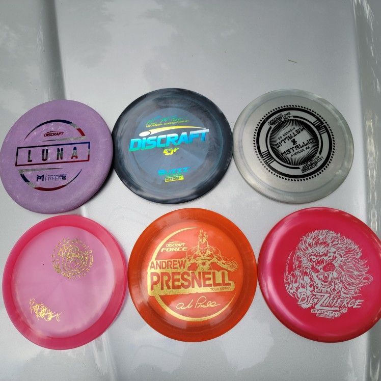 New Discraft Bundle! Ledgestone, Misprints, Double Stamps Disc Golf