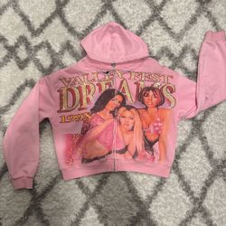 Vale Forever Dreams Zip Up Hoodie ‘Pink’