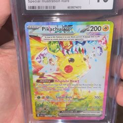 Pikachu Ex Cgc 10