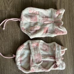 Pink Plaid Dog Sweater