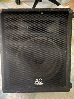 Audio Centron CM-12H 12" PA Speaker Cabinet – Made in USA – $60