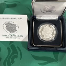 2025 - S - Proof Morgan Silver $