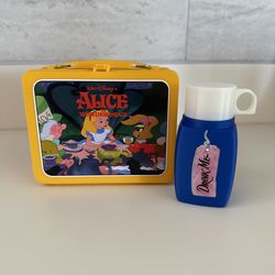 Alice in Wonderland mini lunchbox
