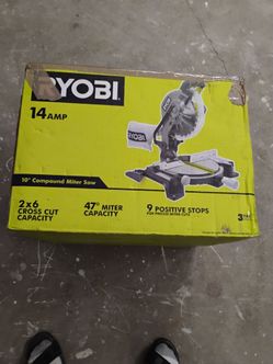 Ryobi miter saw