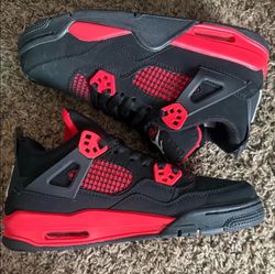 Jordan Men Black And Red Athletic Sneakers