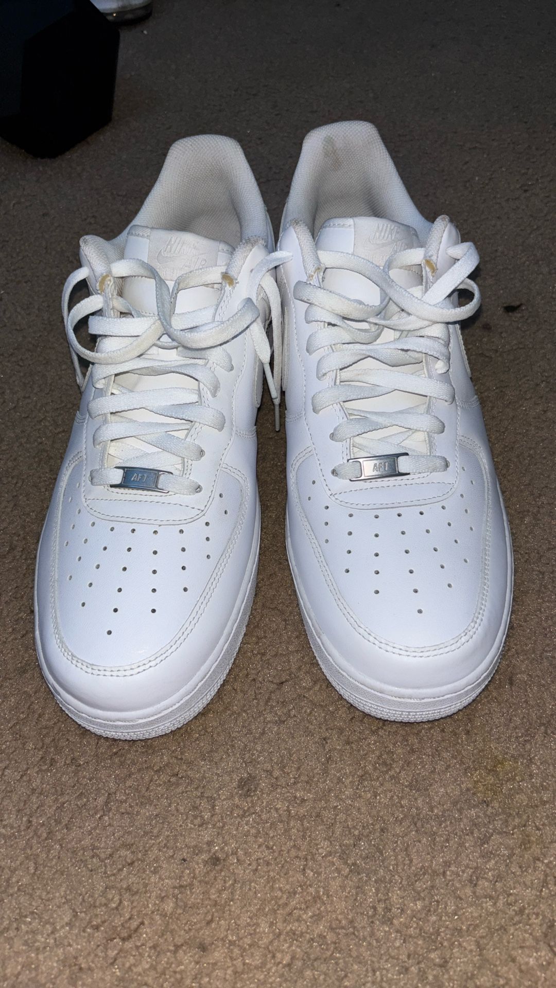 Air Force 1s All White Size 14