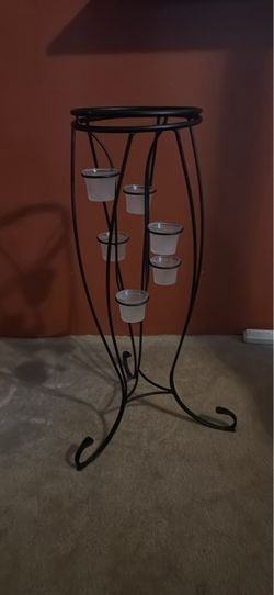 Partylite Newport Candle holder/stand *and* the Verona Trellis candle holder
