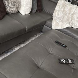 Grey L Shape Couch