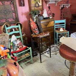 Furniture, Toys vintage clothes
