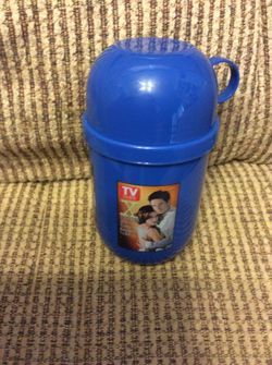 TV GUIDE PLASTIC THERMOS