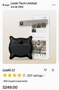 Looki L1 and accessories