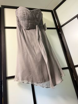 Strapless Chiffon Dress by Donna Morgan "Sterling"