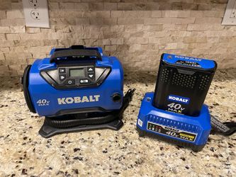 Kobalt 40-volt Battery and  Li-ion Air Inflator