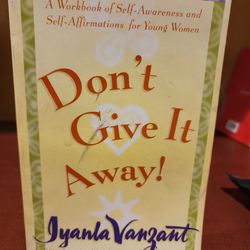 Young girl workbook "Don't give it away"