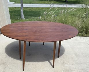 Edward Wormley For Dunbar Walnut MCM Dropleaf Table