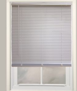 72x36 Inch Cordless Aluminum Mini Blinds, 72W x 36H, White