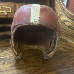 Original Leather Football Helmet -Rawlings