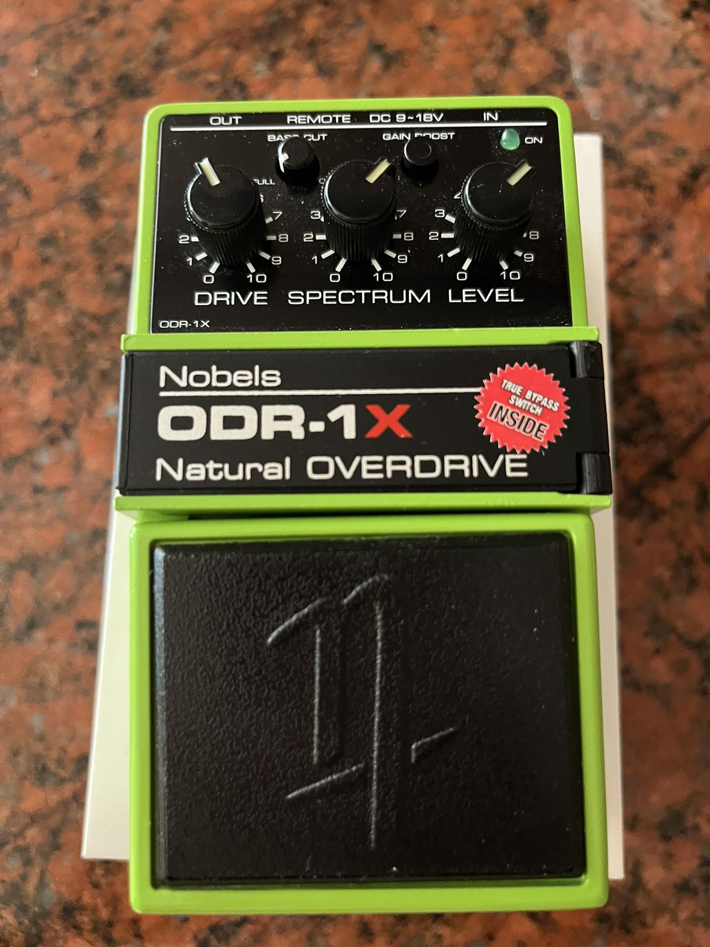 Nobels ODR-1X Natural Overdrive Pedal