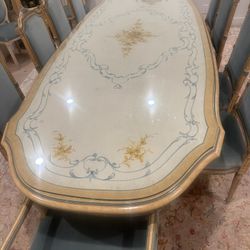 Large Dining Table And Chairs 
