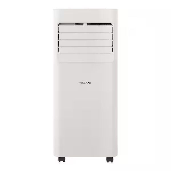 5,000 BTU 115-Volt 3-in-1 Portable Air Conditioner Unit Cools up to 150 sq. ft. with Dehumidifier and Remote in White