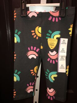 Cat & Jack - Capri Legging - 2T - NWT