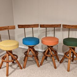 Bar Stools Bradston Vintage Mid Century 