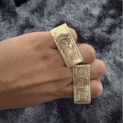 10k Gold Money Ring 