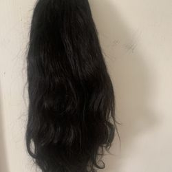 20” 100% Human Hair Wig