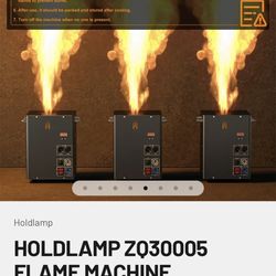 Flame Thrower Machine