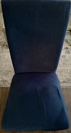 Dining chairs blue