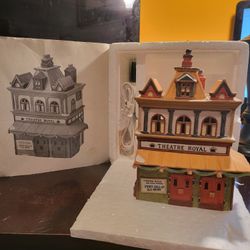 Department 56 Dickens Village Theatre Royal Series 5584-0 Heritage Lighted