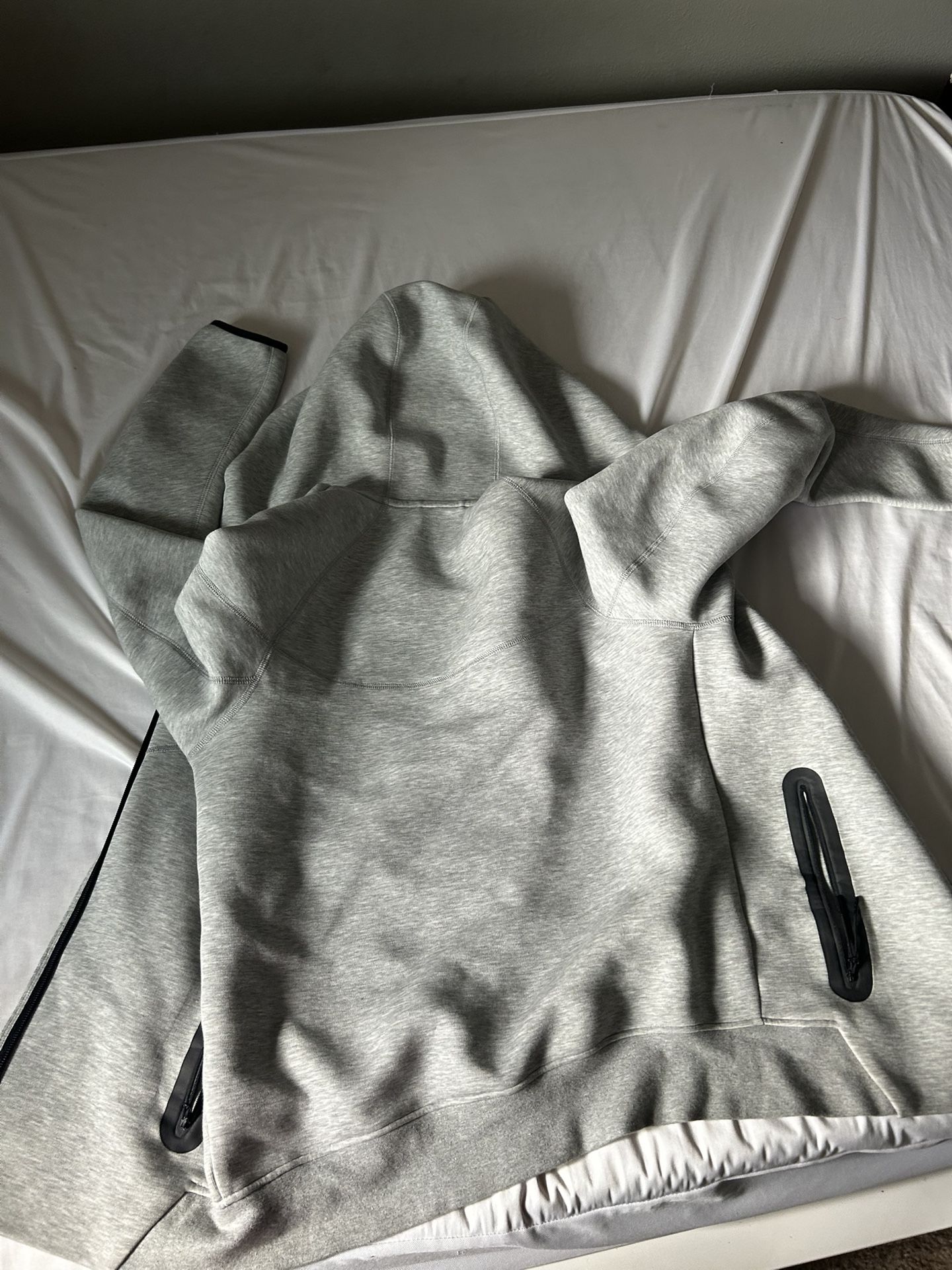 Clean White Nike Tech 