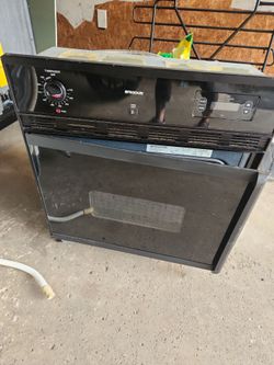 Frigidaire Black Wall Oven
