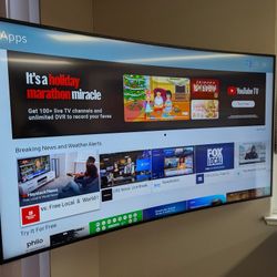 Samsung 65" curved 4K UHD TV