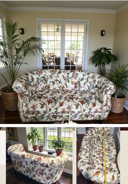 Huntingdon Upholstered Chesterfield Sofa