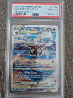 darkrai vstar PSA 10 crown zenith alt art