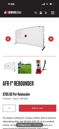Soccer Goal Kwik AFR-1 Rebounder