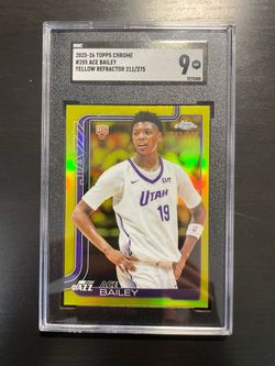 Ace Bailey /275 SGC 9 Basketball Card