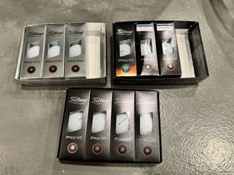 Titleist ProV1 And ProV1x Golf Balls Brand New LOT